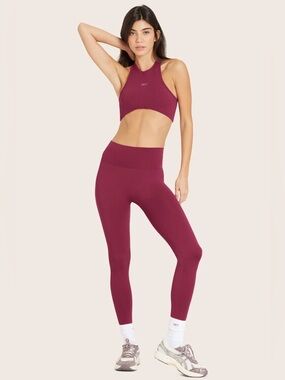 [NWOT] $130 SET ACTIVE SculptFlex Power Leggings & Angle Bra Set in Wild Berry